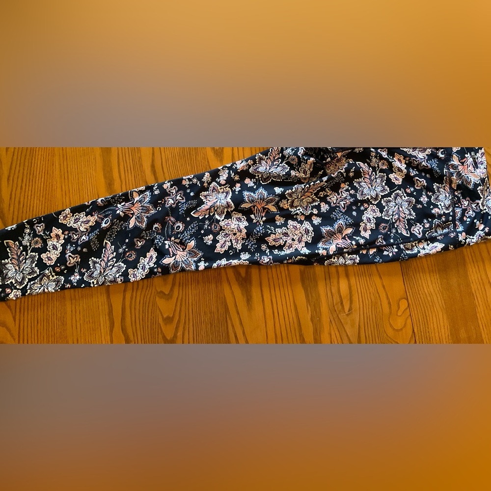 J Jill flowered leggings